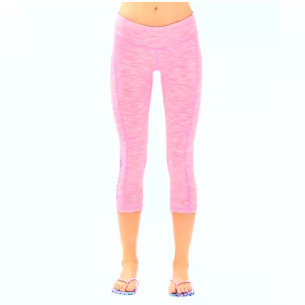 Lilly Pulitzer - UPF 50+ LUXLETIC 21" WEEKENDER CROP PANT WITH POCKET - Size S